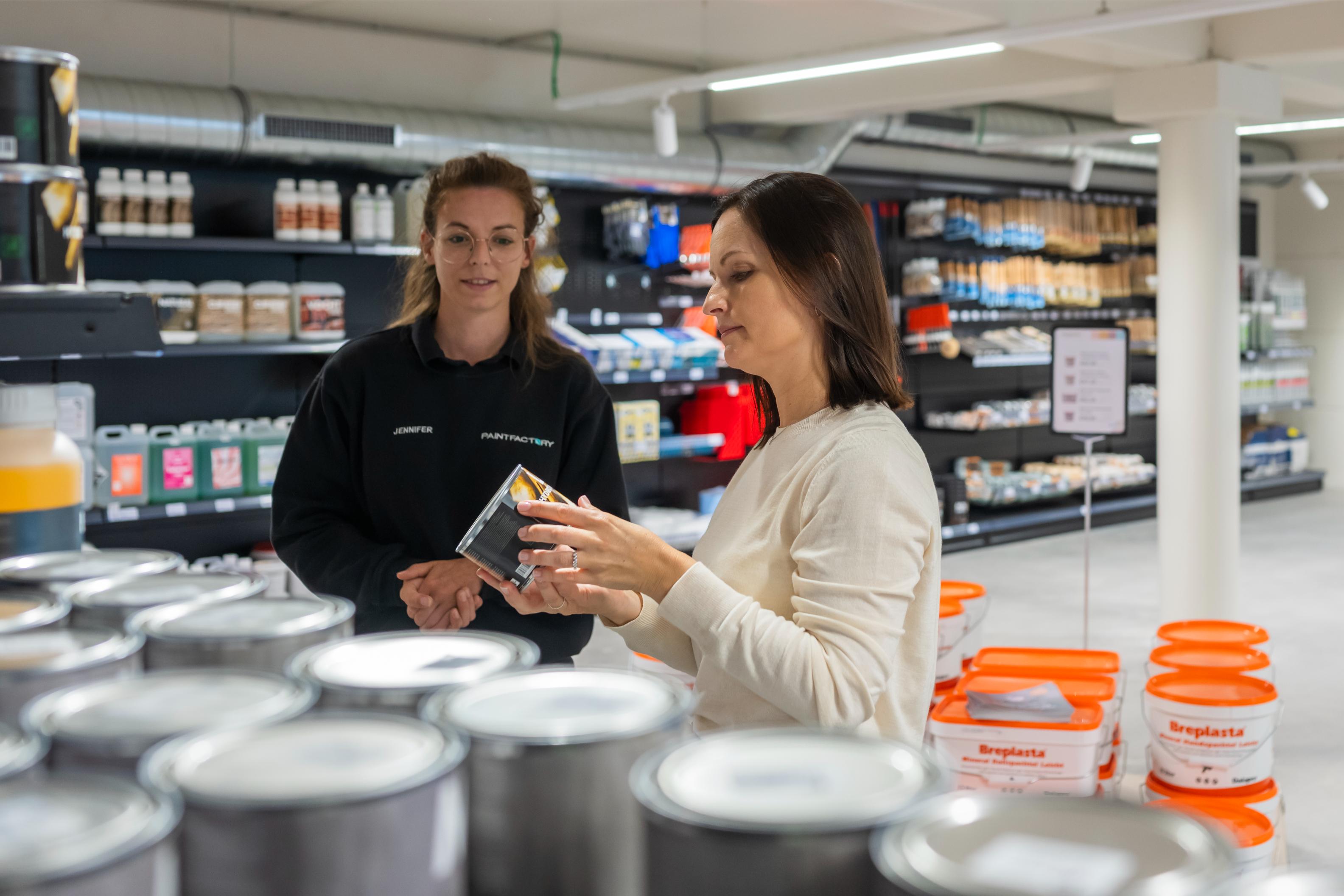 Paintfactory winkel in Roeselare