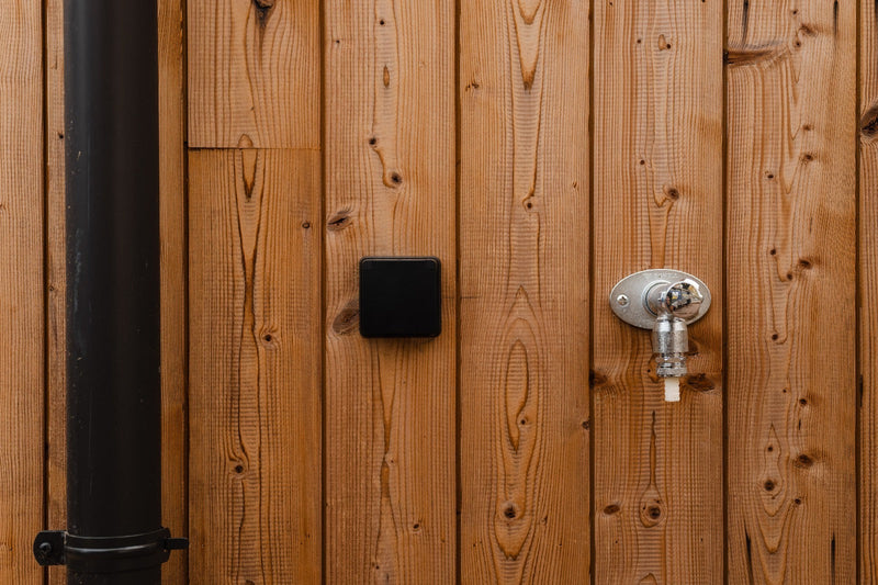Hout die werd bewerkt met een houtprimer