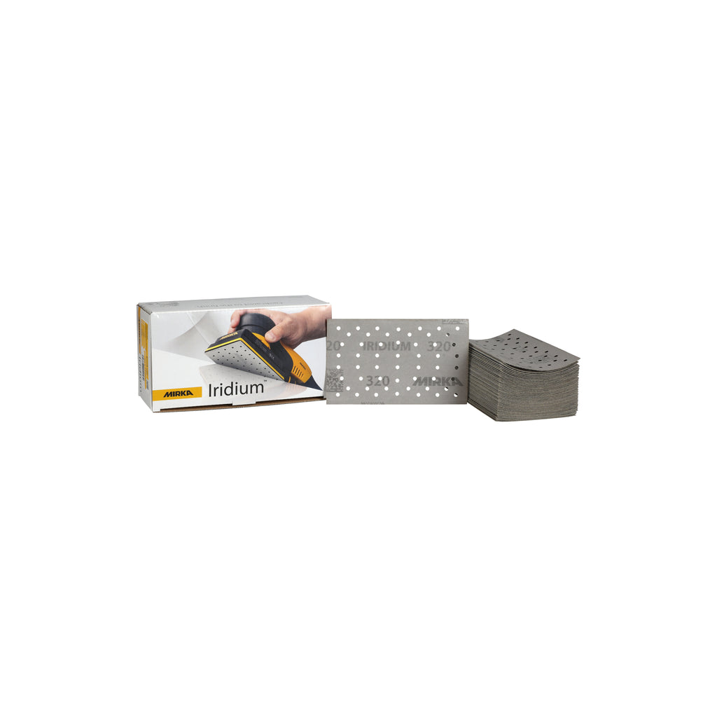 MIRKA - IRIDIUM 81x133mm Grip 54H 320, 50/verpakking