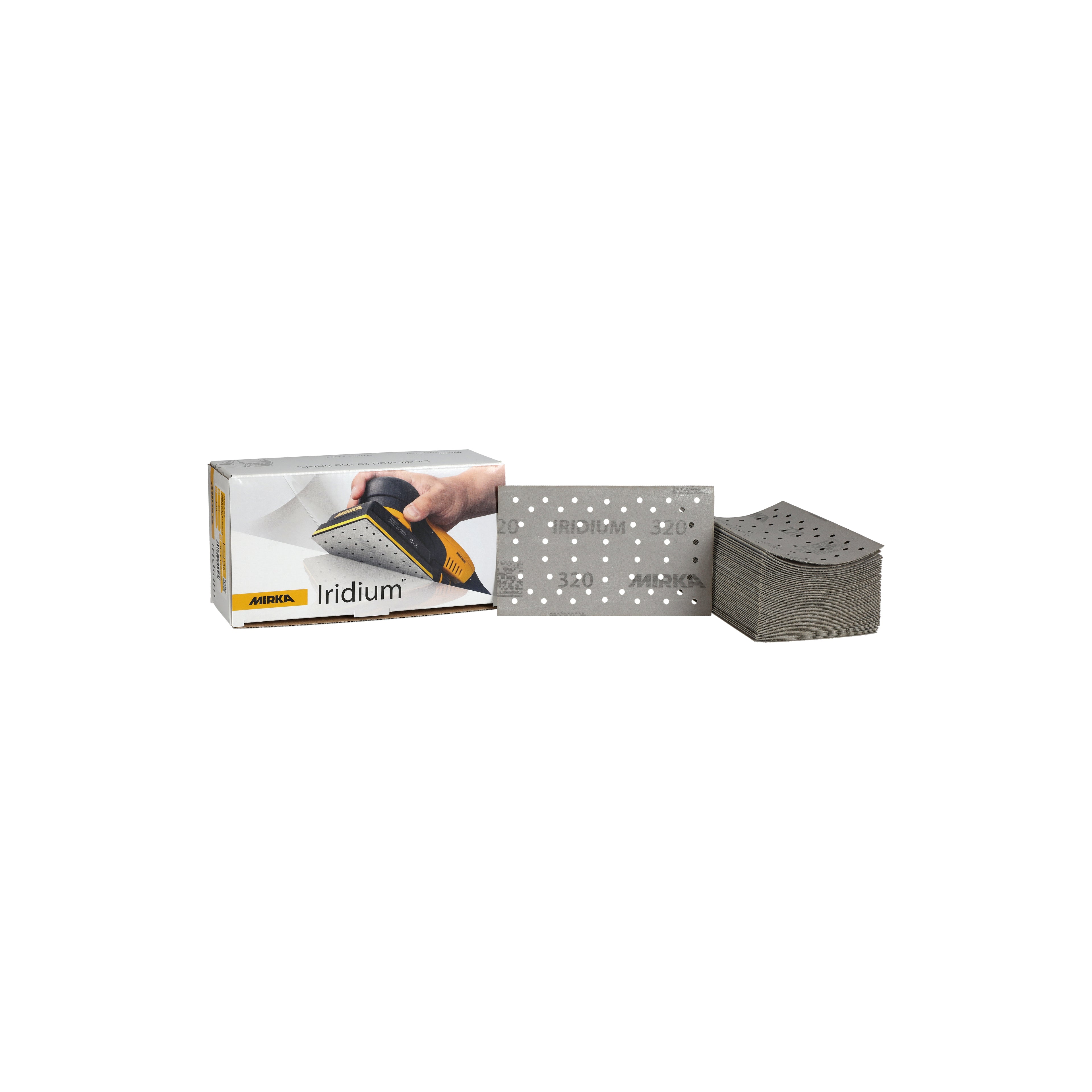 MIRKA - IRIDIUM 81x133mm Grip 54H 320, 50/verpakking