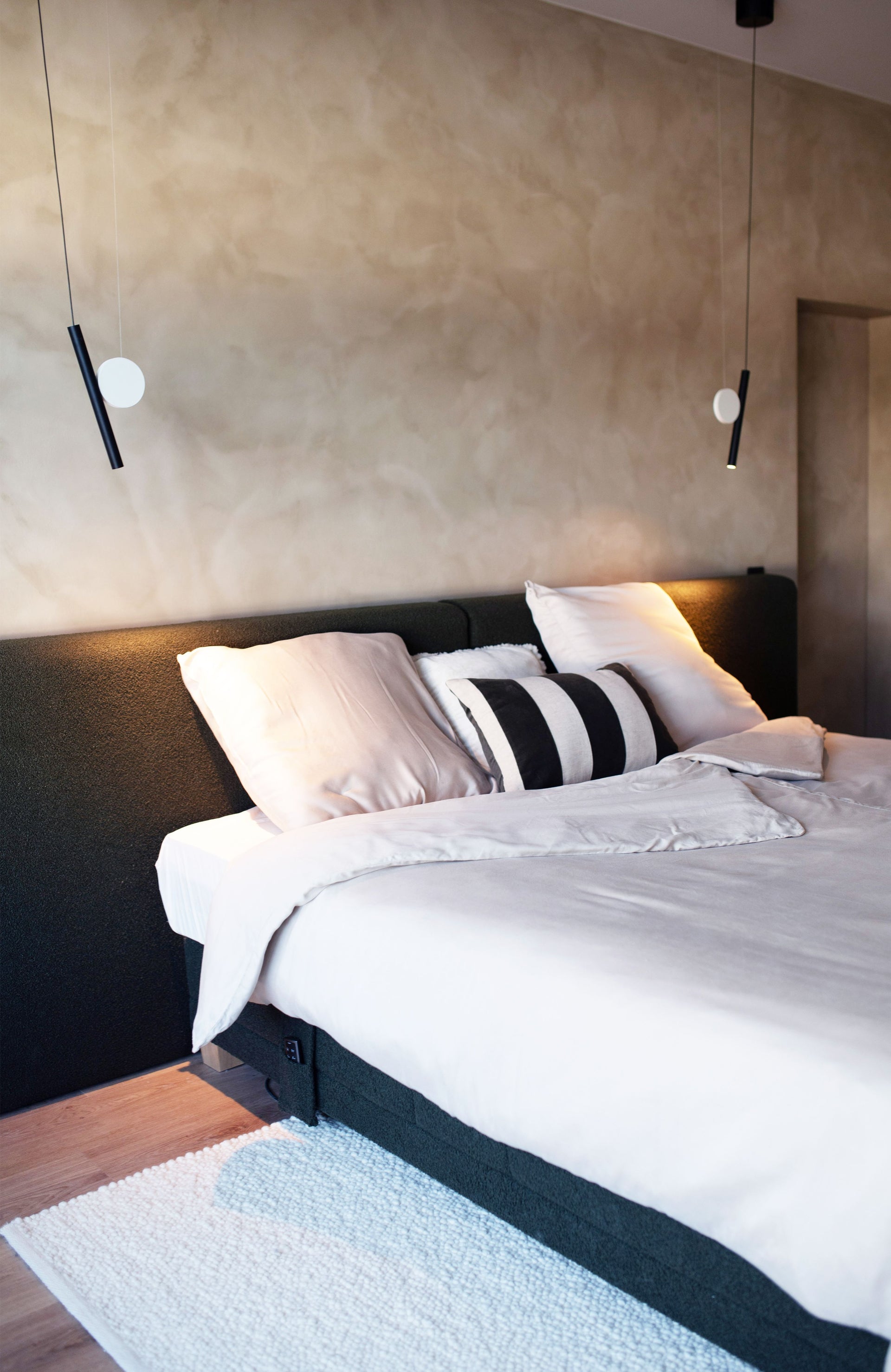 Kalkverf in de slaapkamer