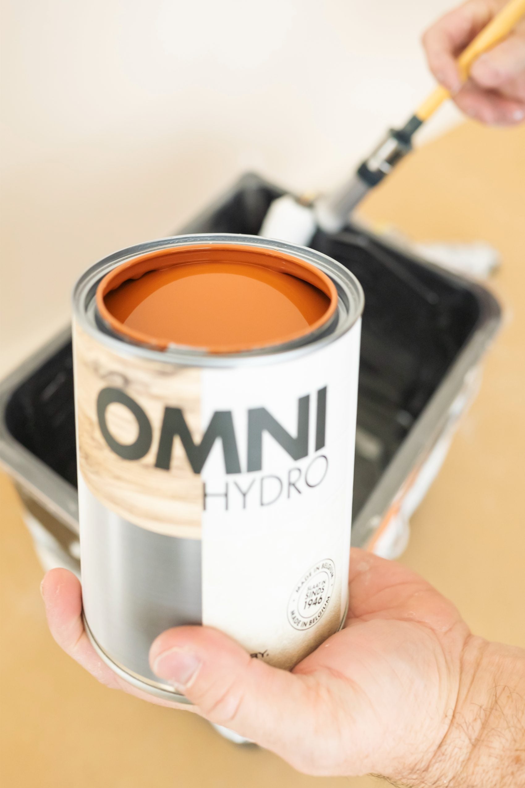 Het aanbrengen van omni hydro