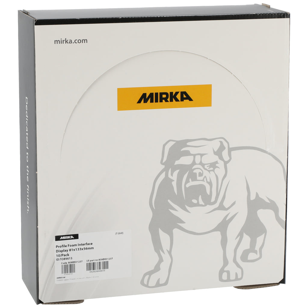 MIRKA - Profile Foam Interface Display 81x133x25mm 10/Pack