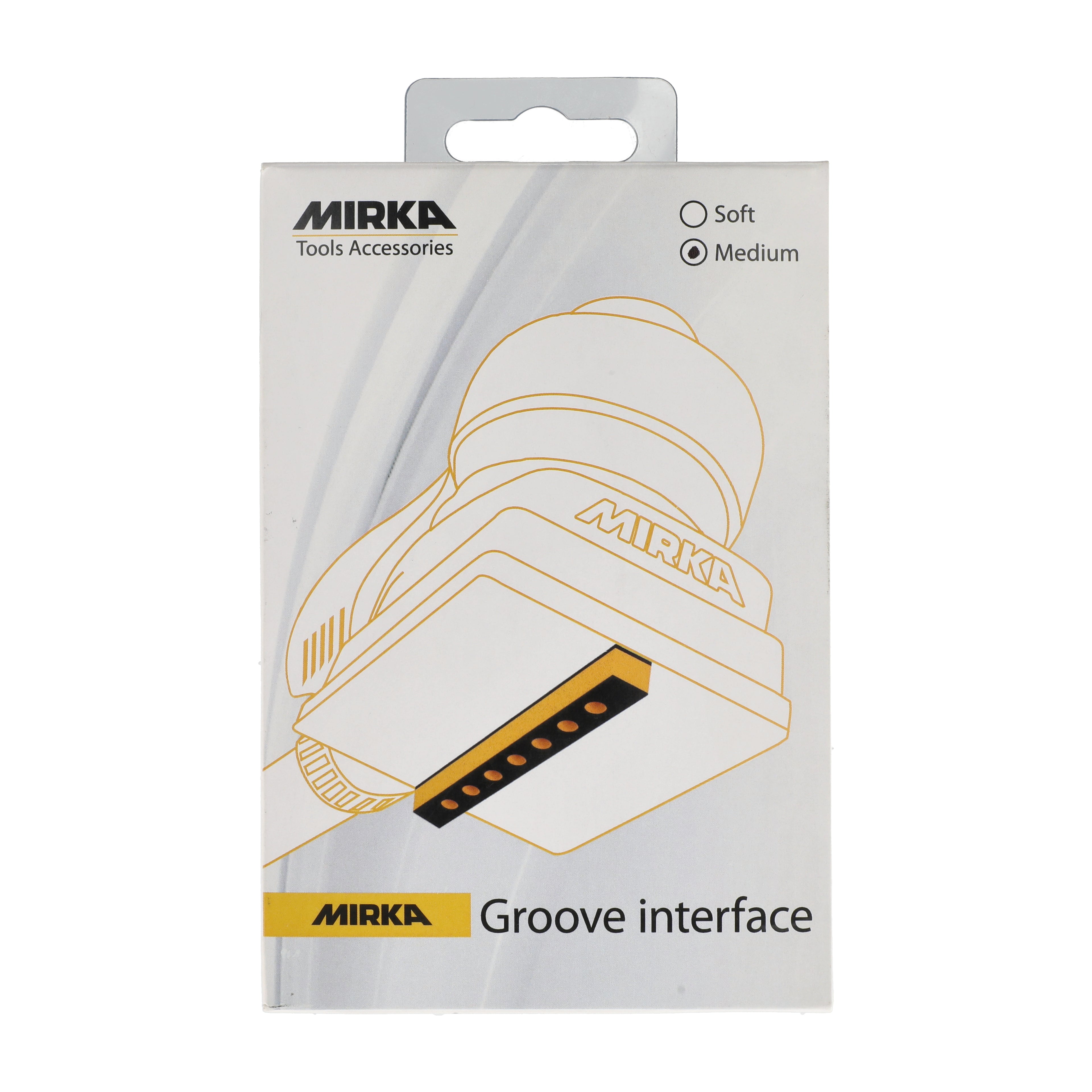 MIRKA - Groove Interface 75x100 10mm Medium