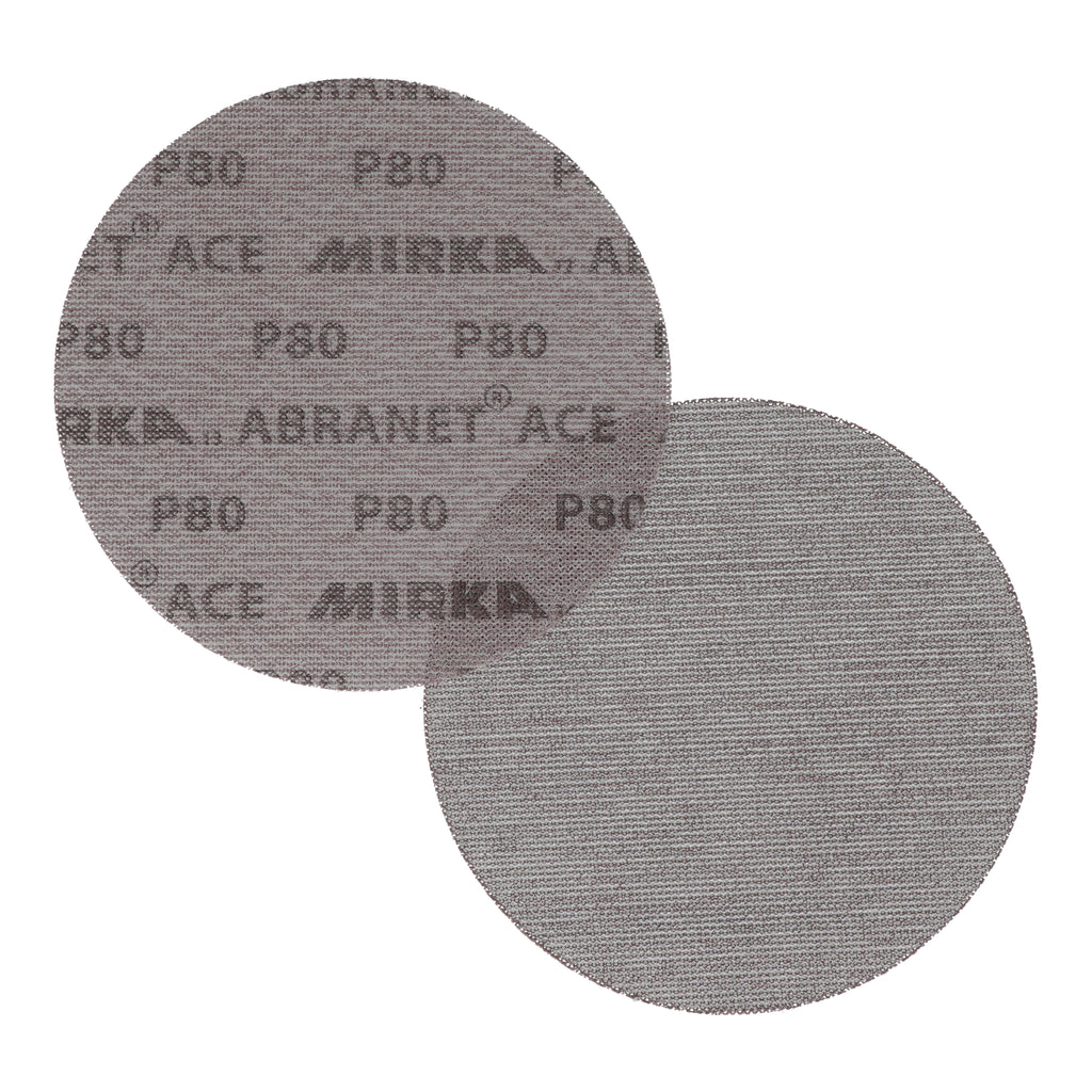 MIRKA -ABRANET ACE 175mm Grip P80, 50/Pack