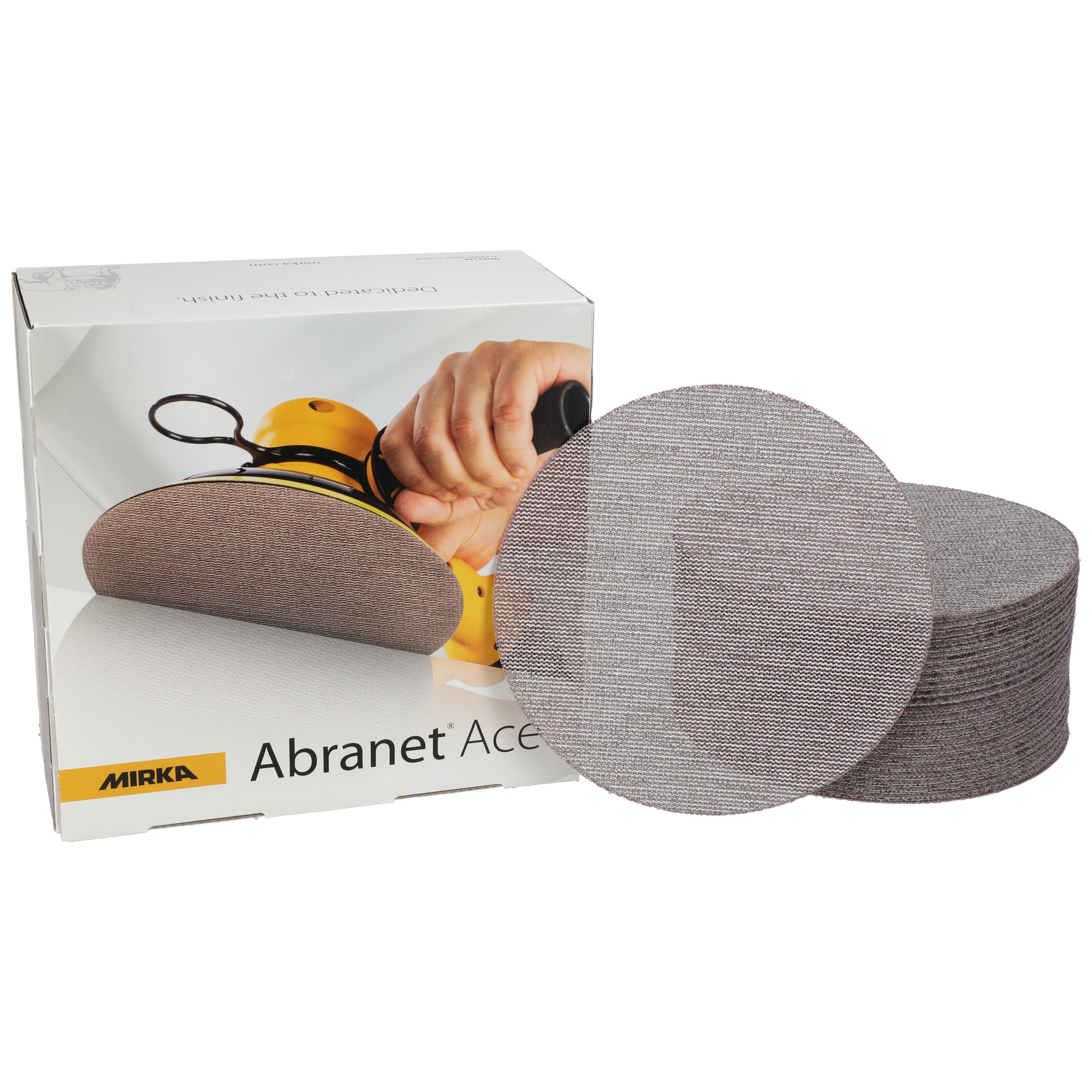 MIRKA -ABRANET ACE 175mm Grip P80, 50/Pack