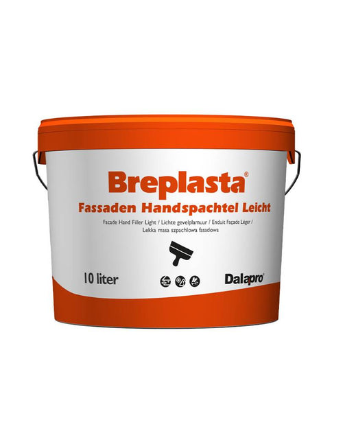 Breplasta fassaden handspachtel leicht 10l