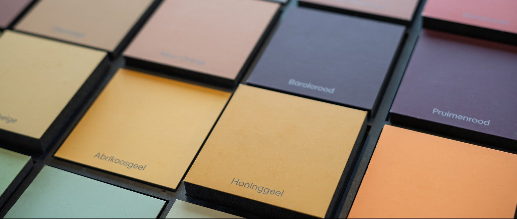 Paintfactory collectie kleurtafel