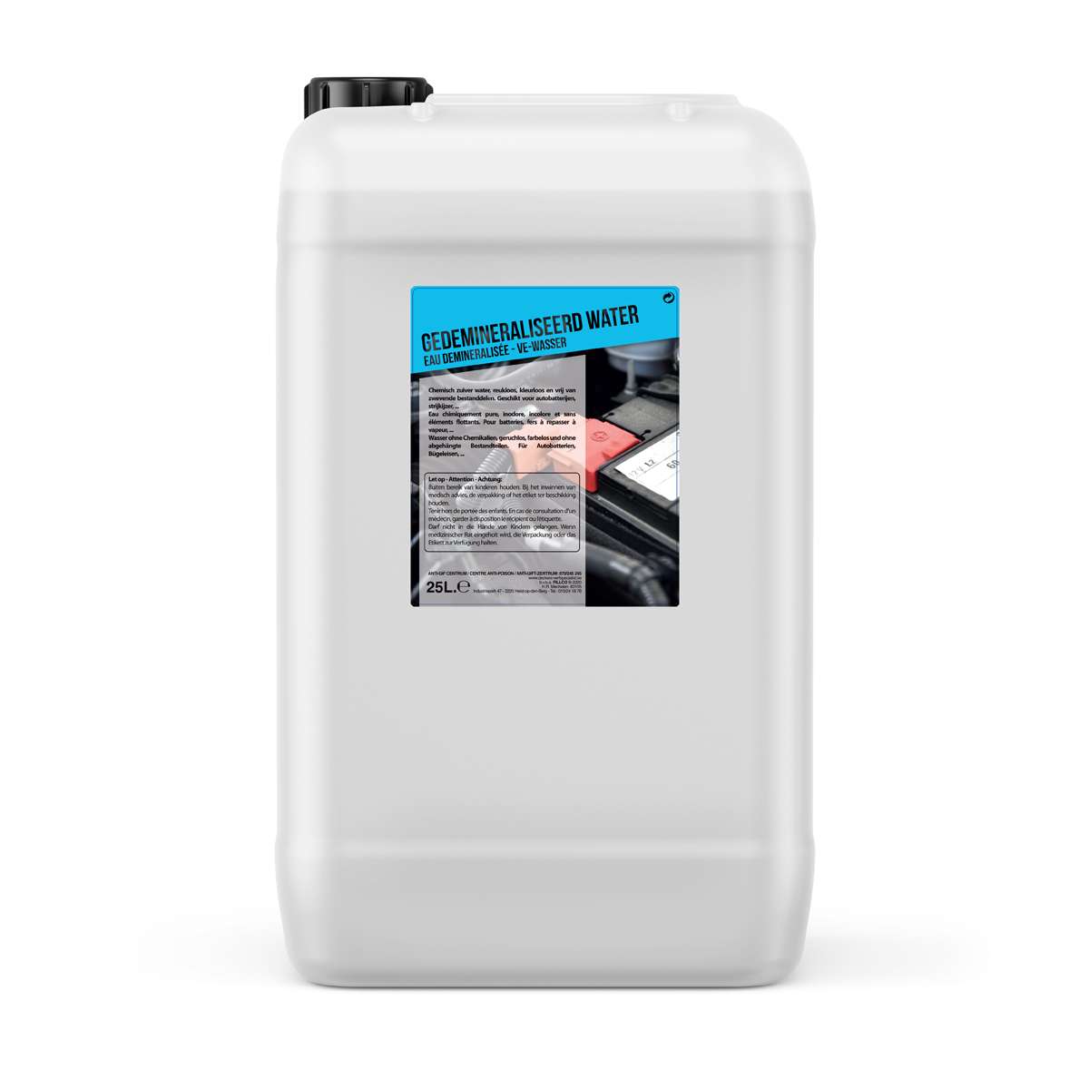 Gedeminaliseerd water 25l
