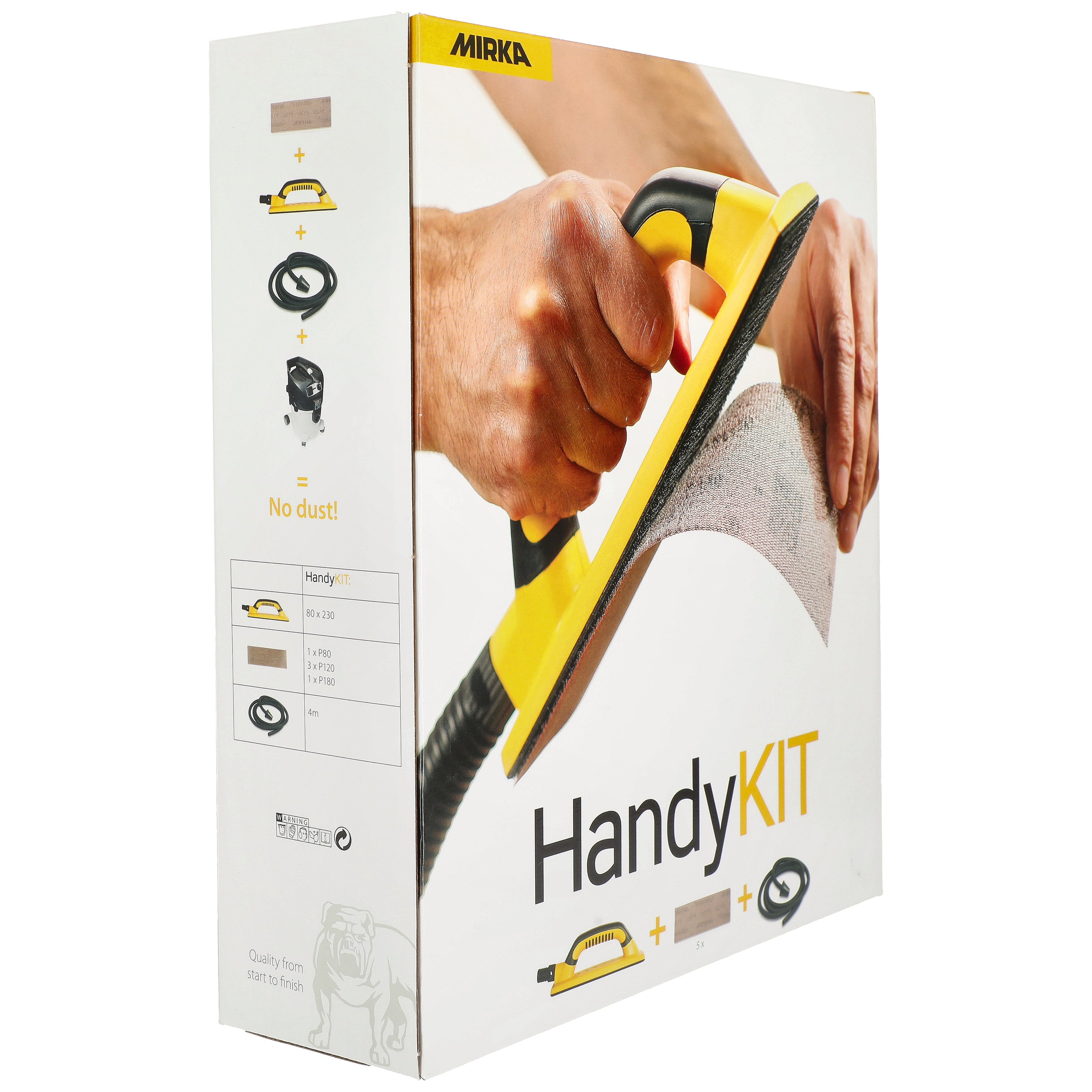 MIRKA - Handschuurset HANDY 80x230mm