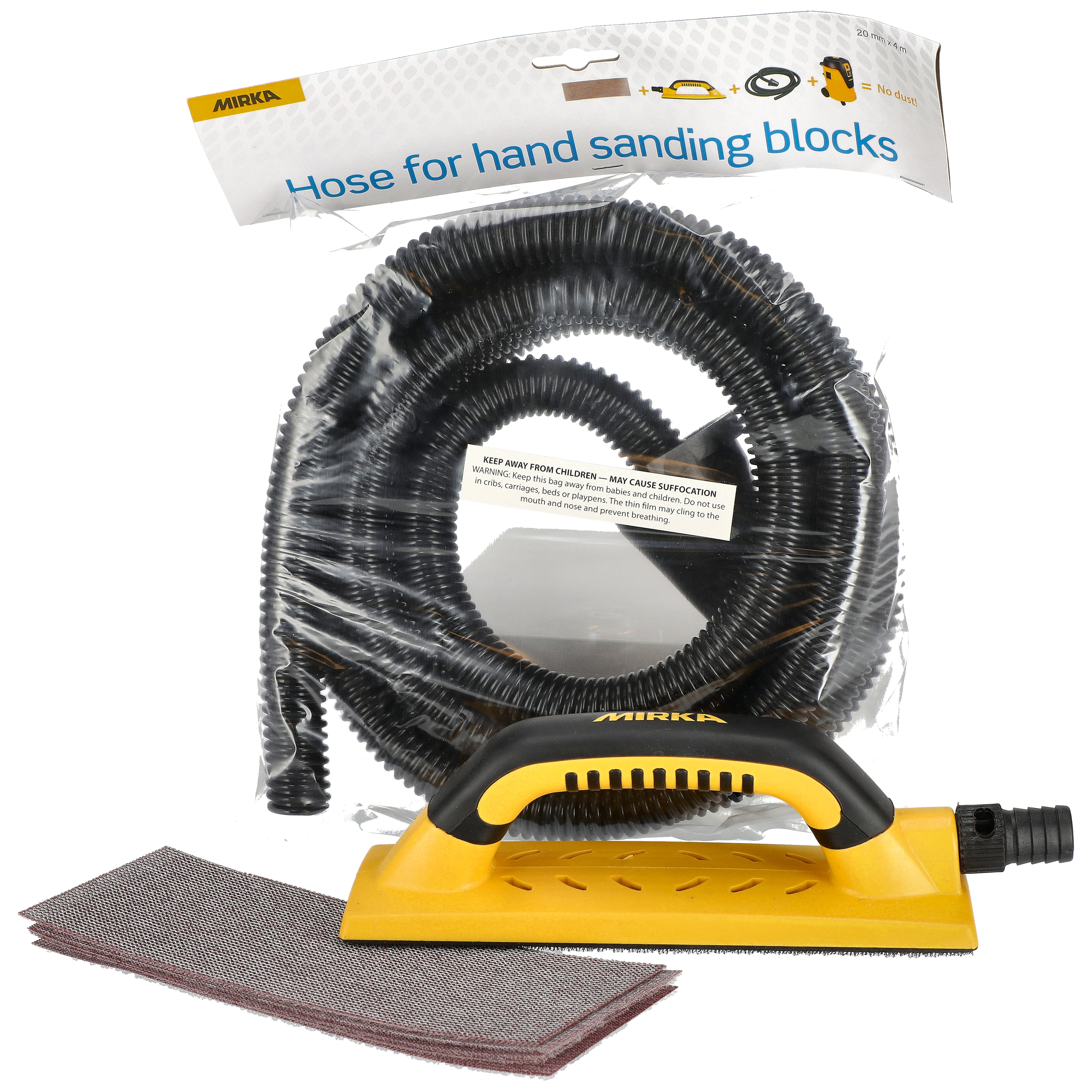 MIRKA - Handschuurset HANDY 80x230mm