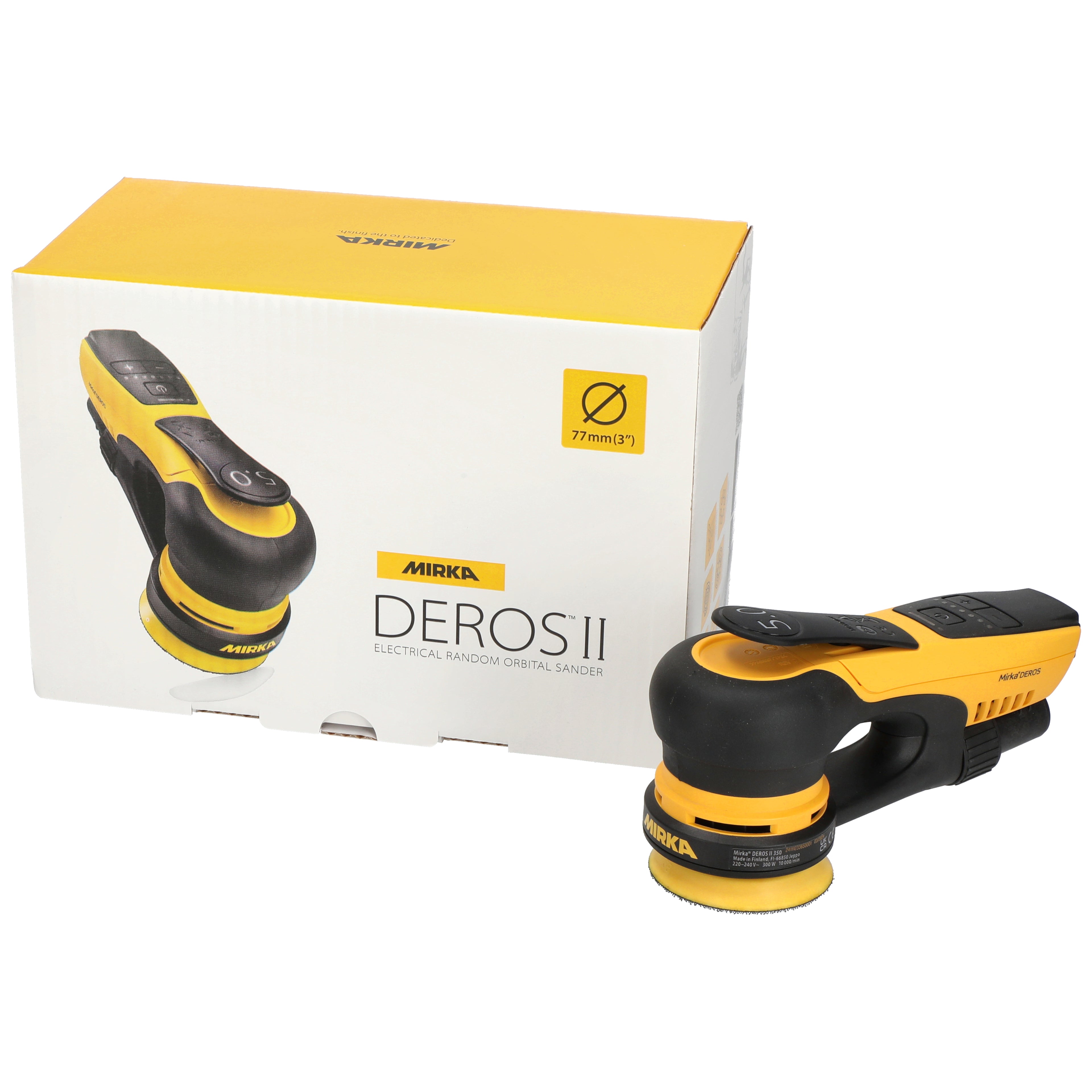 MIRKA - DEROS II 350 77mm Orbit 5.0