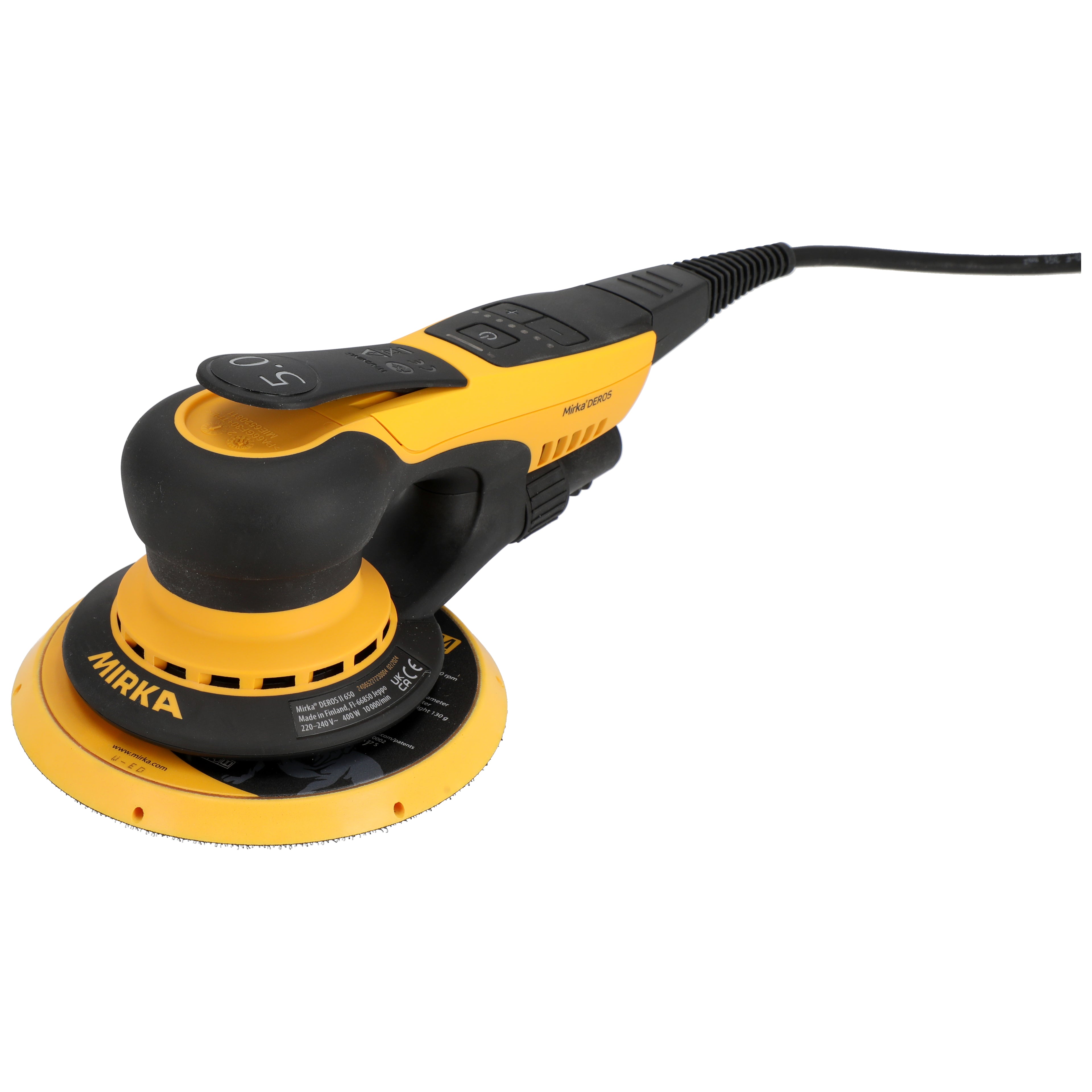 MIRKA - DEROS II 650 150mm Orbit 5.0