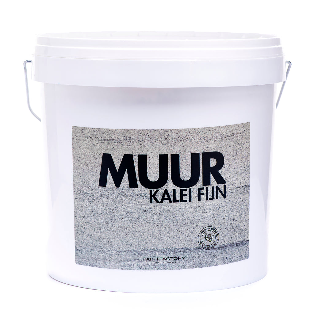 Muur buiten kalei fijn