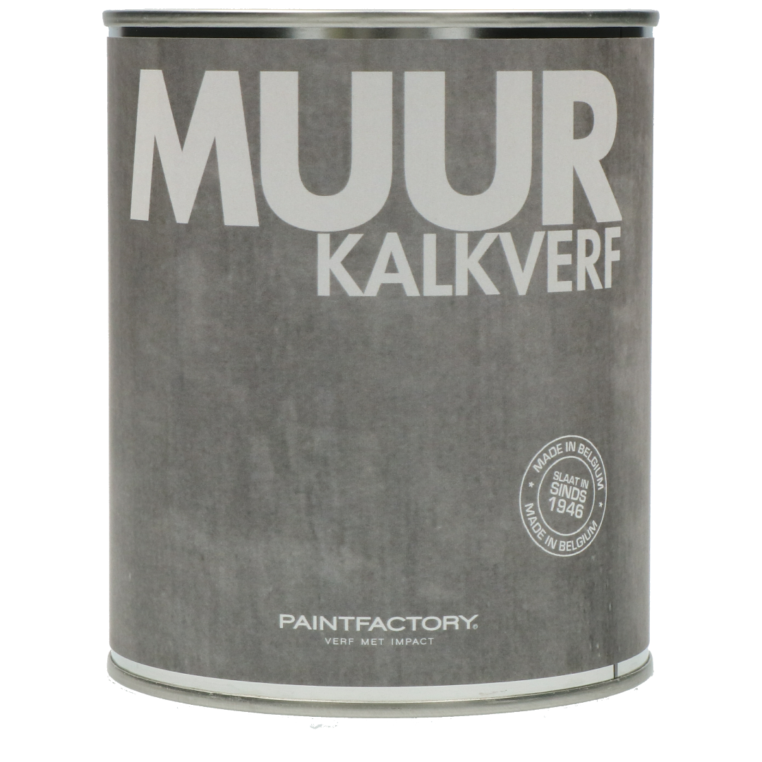 Muur deco kalkverf