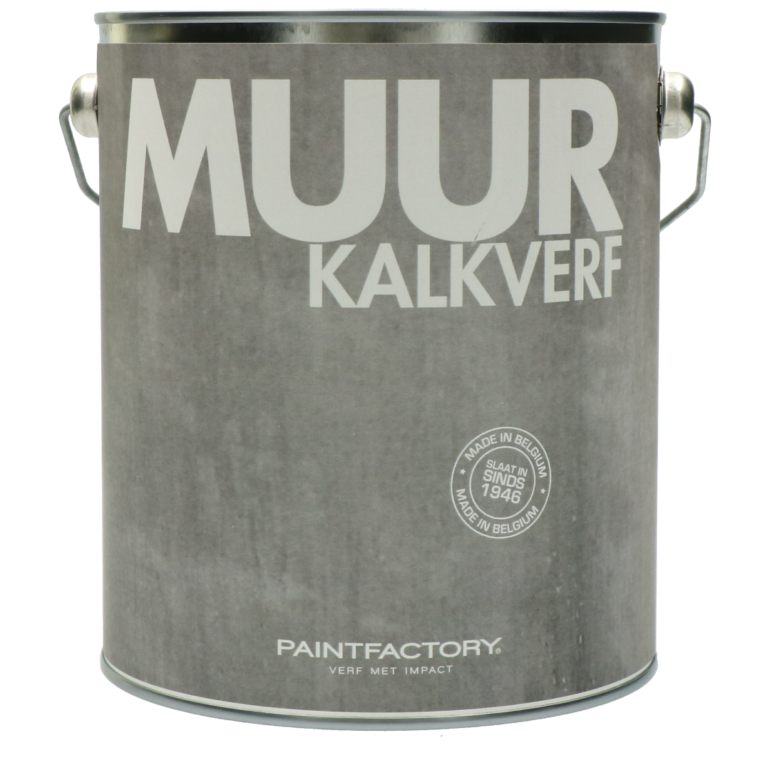 Muur deco kalkverf