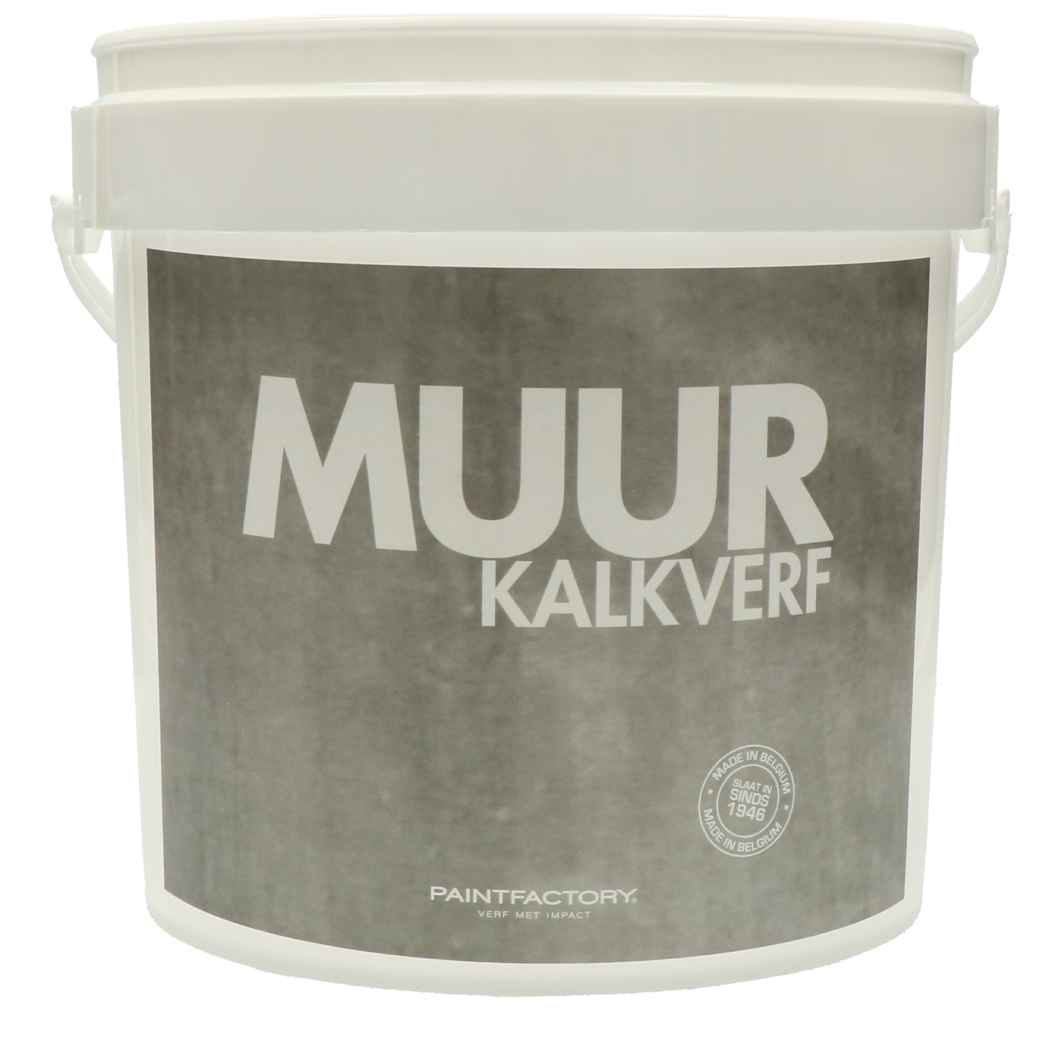Muur deco kalkverf