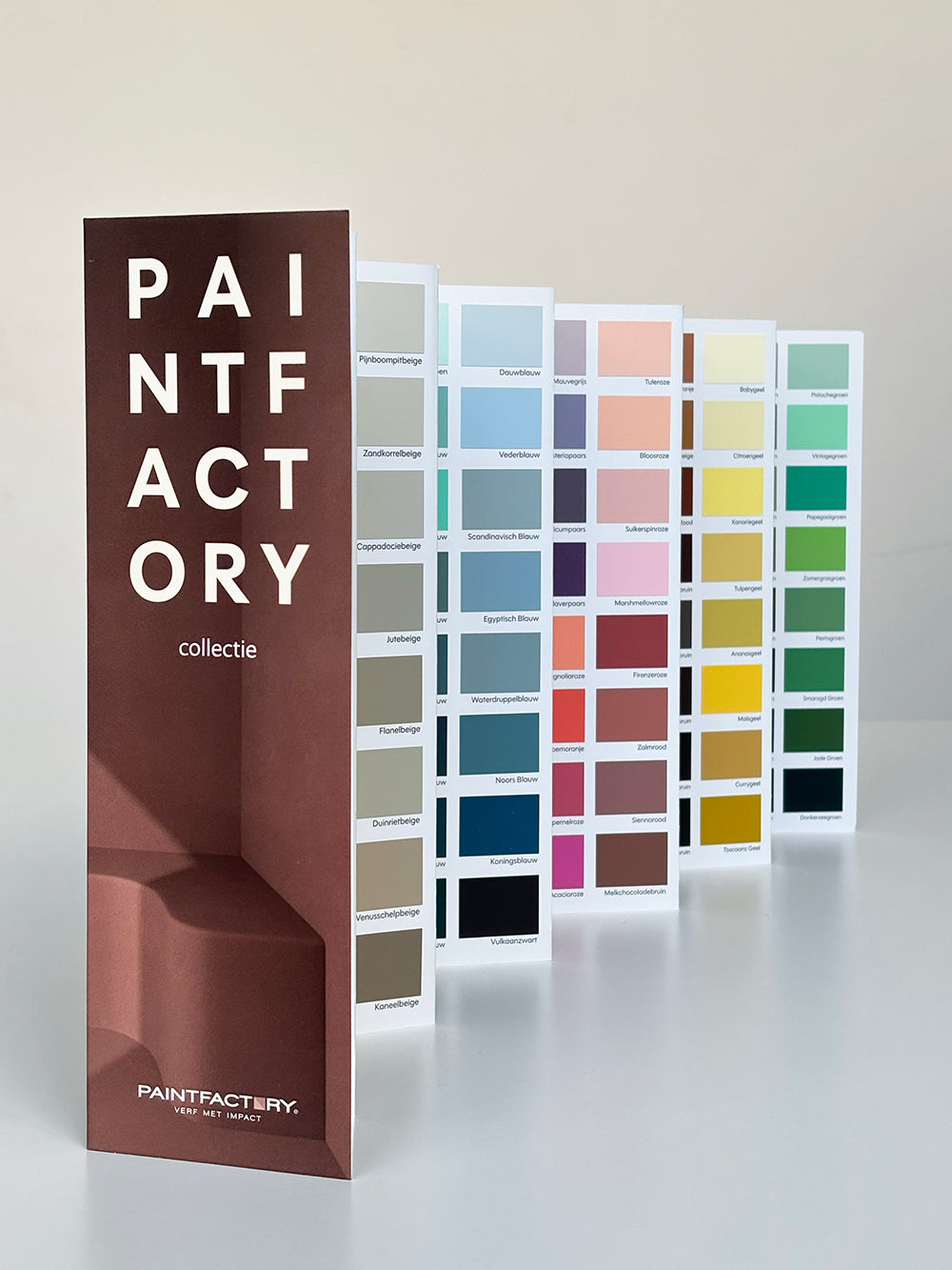 Paintfactory kleur collectie waaier