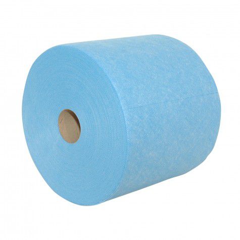 Poets en reinigingsdoeken blauw
