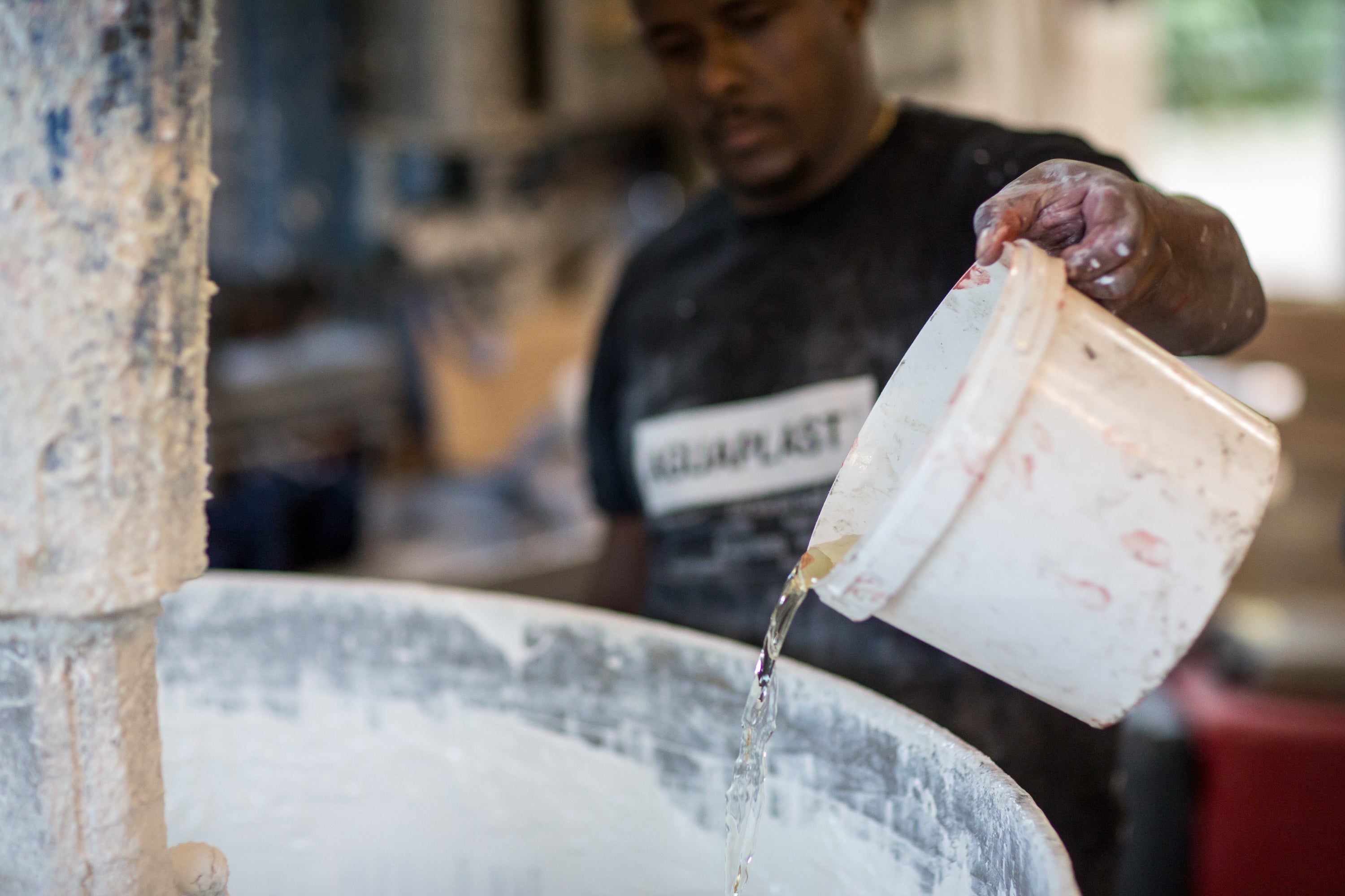 Het productie proces van de Paintfactory winkel