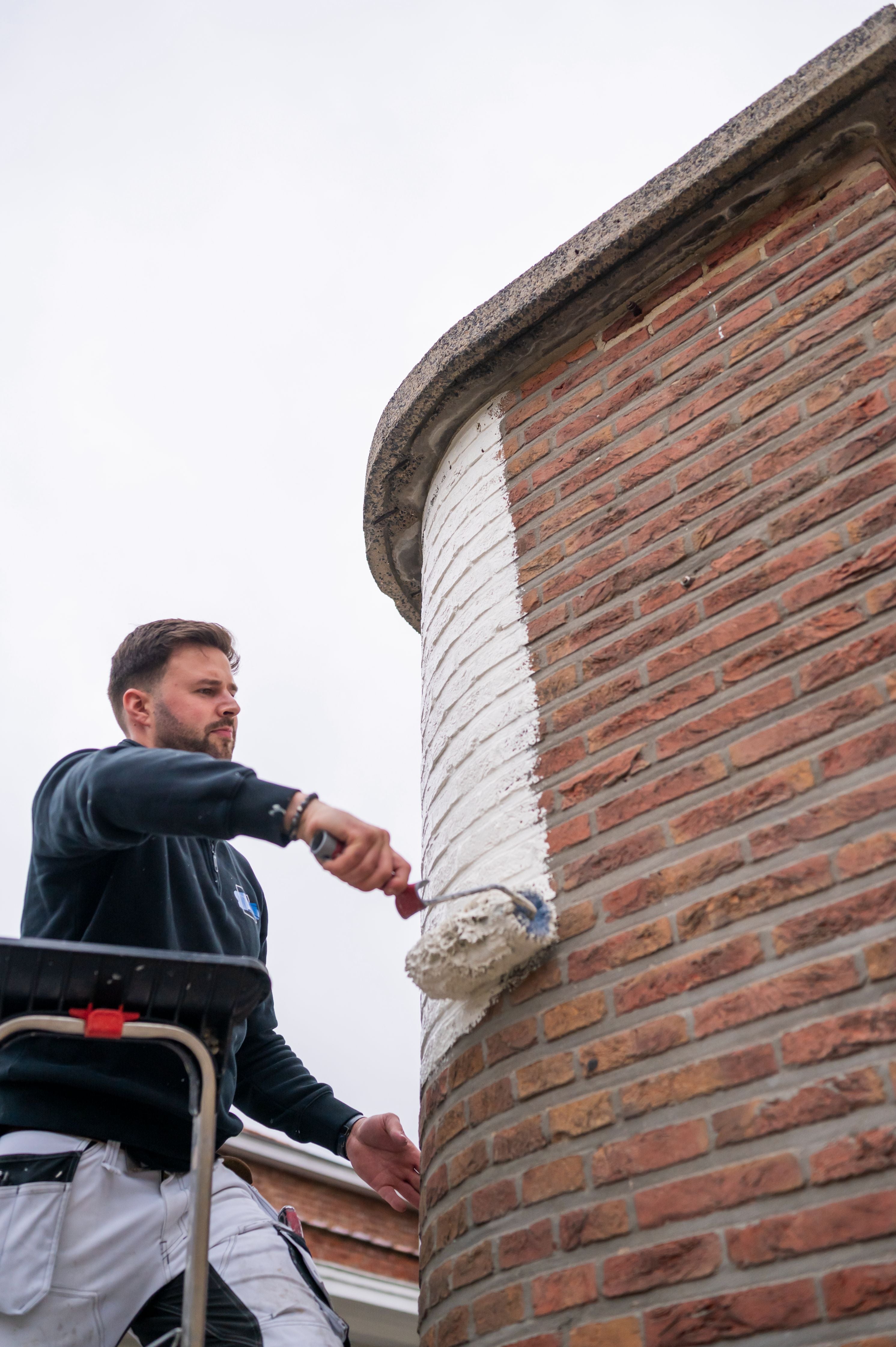 Muur buiten