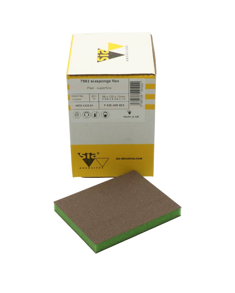 Siasponge flex pas 98x120x13 super fine groen