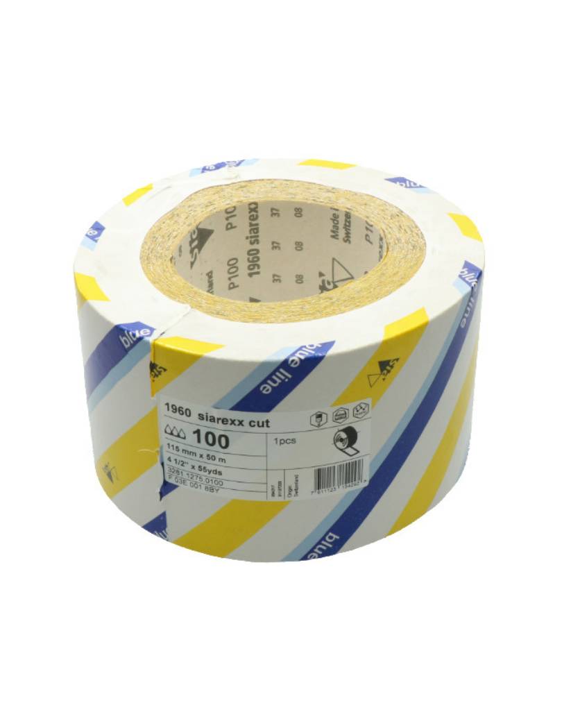 Schuurpapier droog siarexx rol 115mmx50mm p100