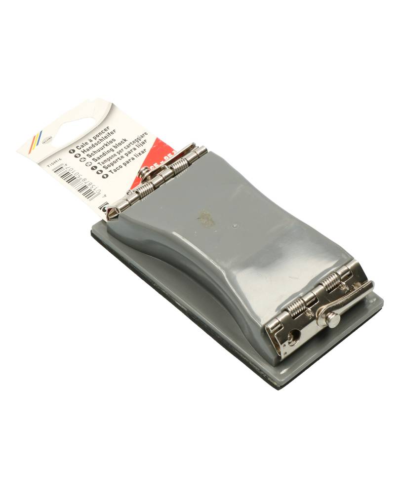 Techno handschuurder met rubberlaag 85x165mm