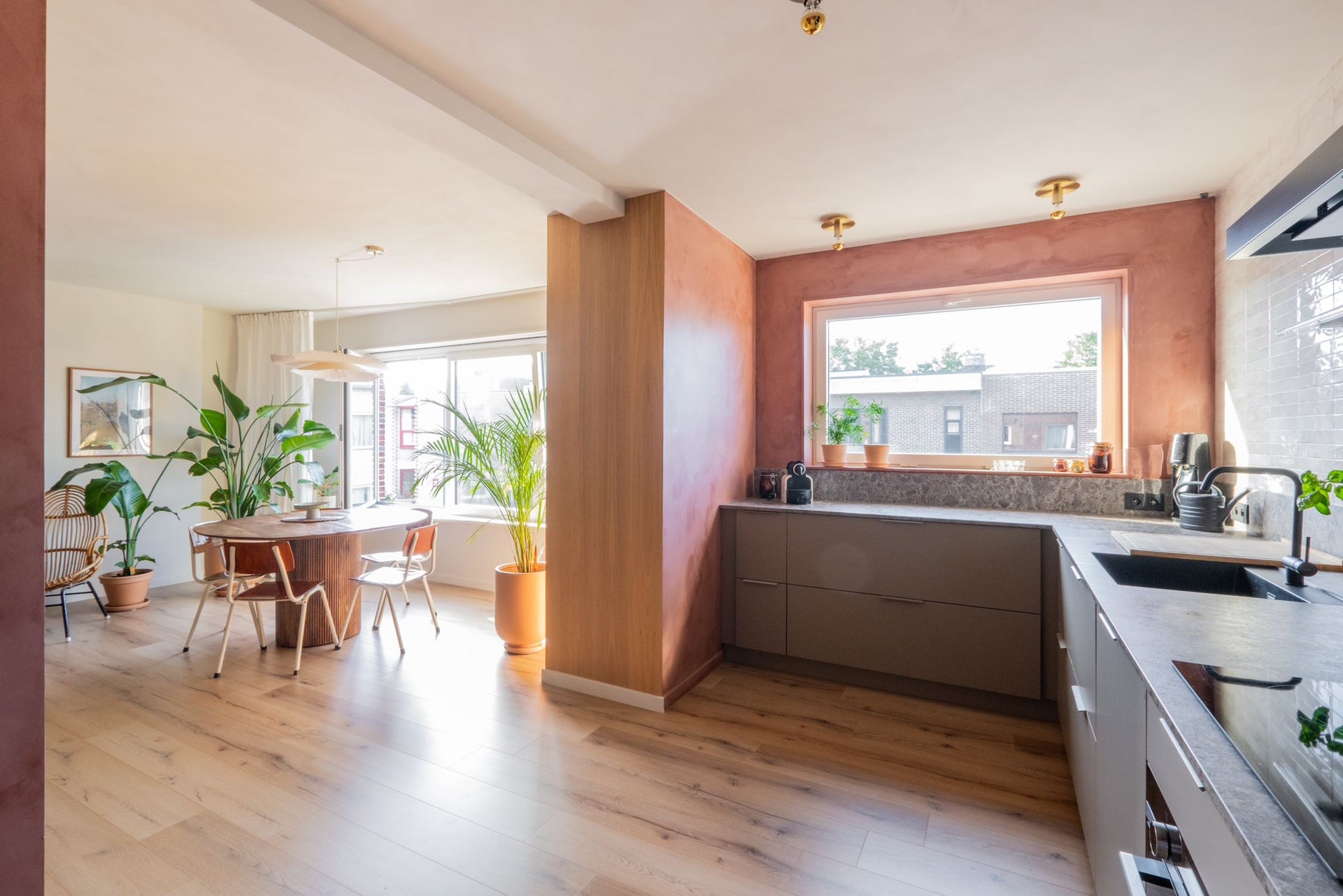 Kalkverf in de keuken