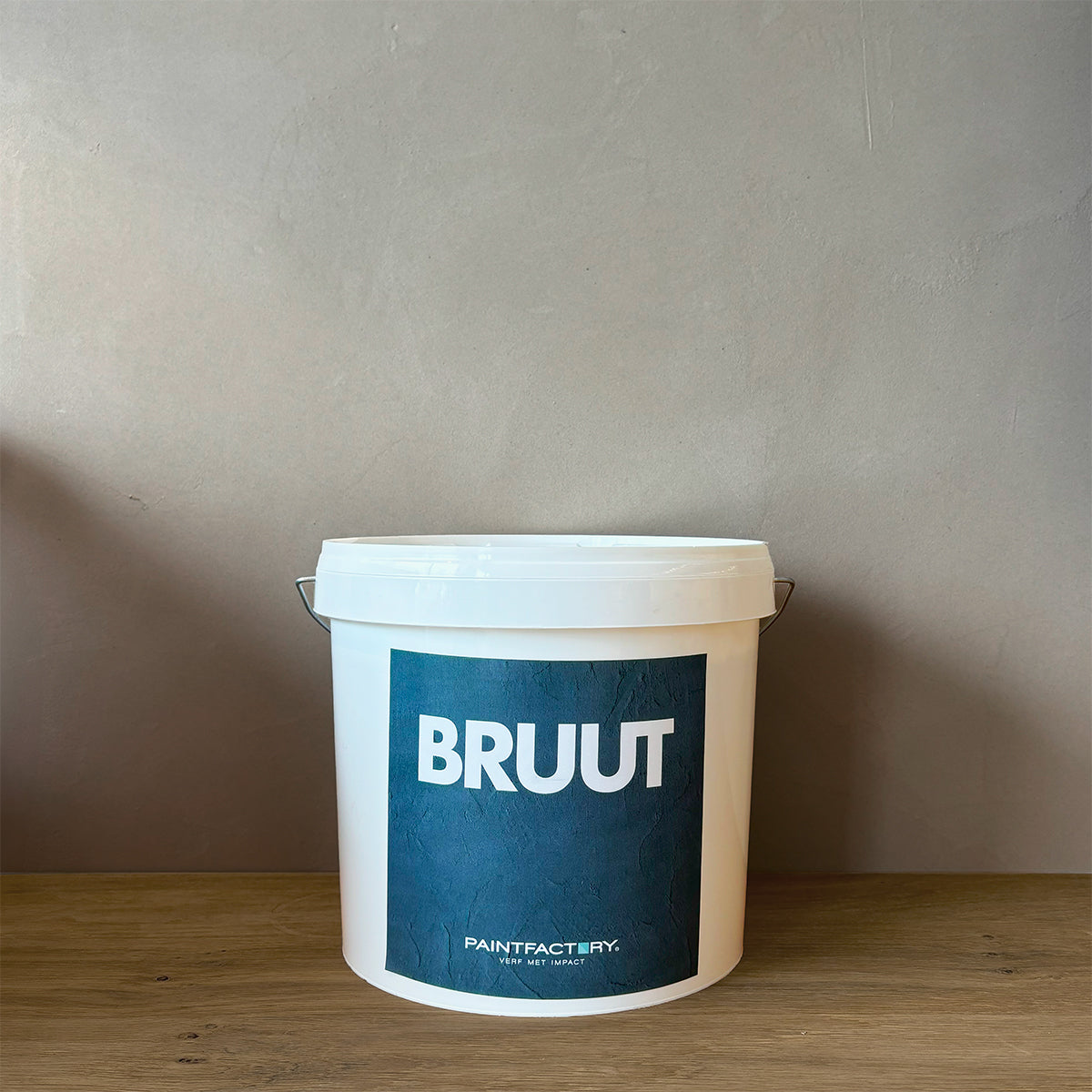 Minerale textuurverf Bruut