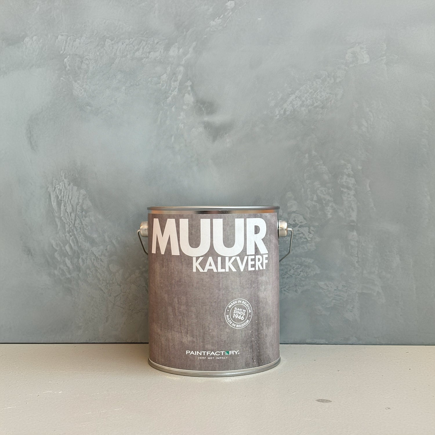 Muur deco kalkverf van Paintfactory